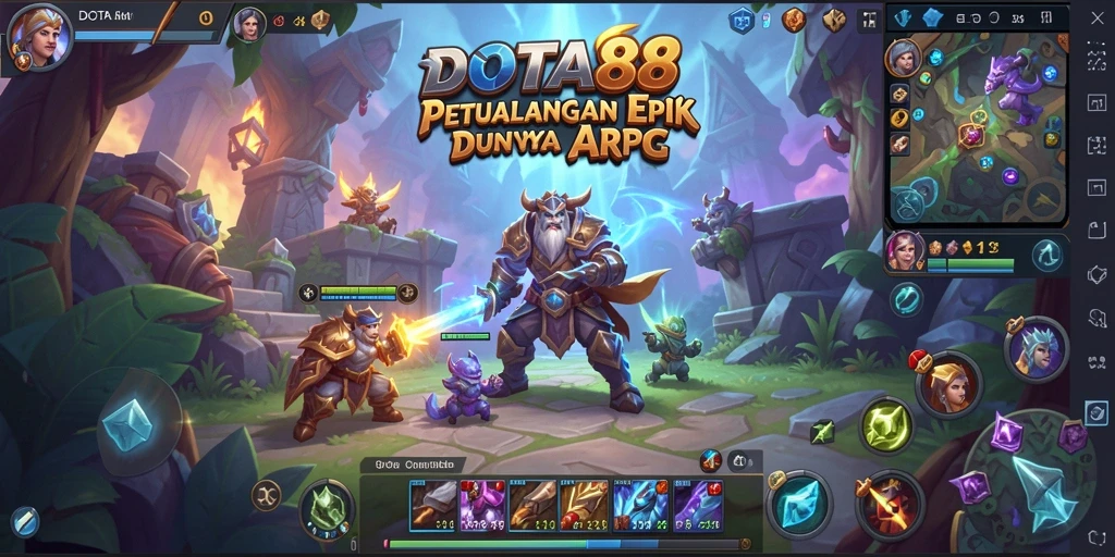Gameplay DOTA88 yang seru dan menantang dalam dunia ARPG.
