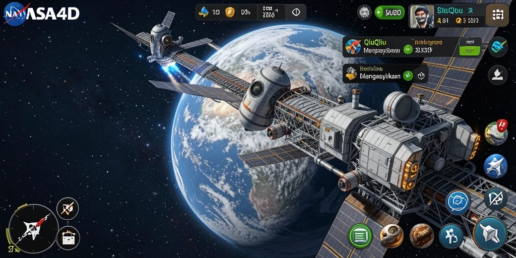 Tampilan gameplay QiuQiu yang mendebarkan di NASA4D.