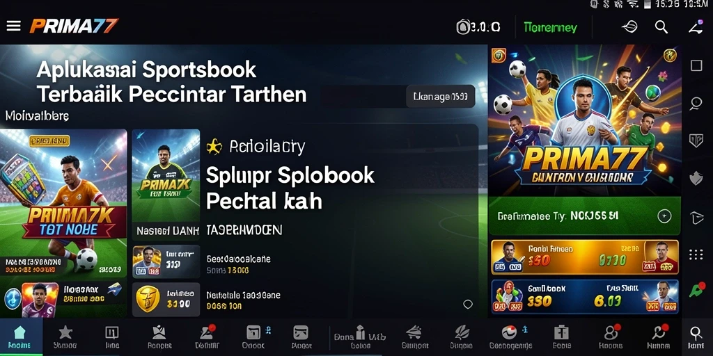 Tampilan gameplay menarik dari PRIMA77 dengan berbagai opsi taruhan.