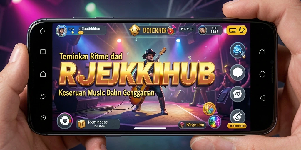 Tangkapan layar gameplay memperlihatkan keseruan bermain musik.