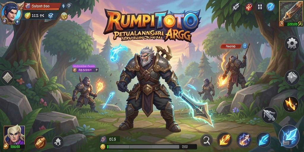 Screenshot menarik dari gameplay epic RUMPITOTO.