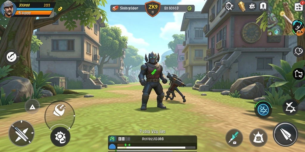 Tampilan gameplay ZK9 yang menarik dan interaktif.